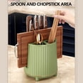 thumbnail image 2 of Leodye 1PCS Rotating Kitchen Organizer Rack Sturdy Versatile Home Pantry Knife Chopping Board Tool Storage Shelf -8.5*7.79IN, 2 of 6