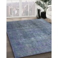thumbnail image 3 of Ahgly Company Machine Washable Indoor Rectangle Traditional Blue Koi Blue Area Rugs, 7' x 10', 3 of 7