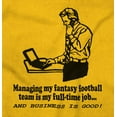 thumbnail image 2 of Full Time Job Fantasy Football Sports Tank Top Sleeveless Tee Men Brisco Brands M, 2 of 5