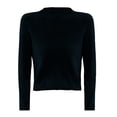 thumbnail image 4 of Yigetop Fall Sweaters for Women 2025, Sweaters for Women Knit Crew Neck Long Sleeve Soft Pullover Sweater Womens Fall Sweaters Black M, 4 of 4
