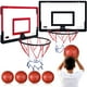 thumbnail image 1 of Mini canasta de baloncesto Sosation, 2 unidades con 4 pelotas, bomba para niños, 1 of 7