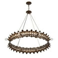 thumbnail image 5 of Heiress 8-Light Chandelier in Patinated Bronze by Breegan Jane, 5 of 6