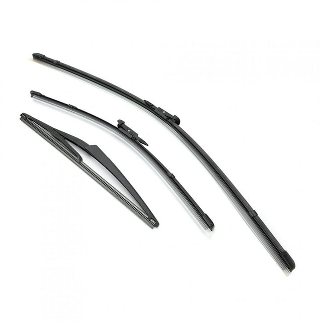 Escobillas Limpiaparabrisas Delanteras De 24 Pulgadas + 16 Pulgadas Traseras De 12 Pulgadas Limpiaparabrisas Juego De Limpiaparabrisas Para Quitar La Lluvia Apto Para Conducir Con ANGGREK Otros Vehículos