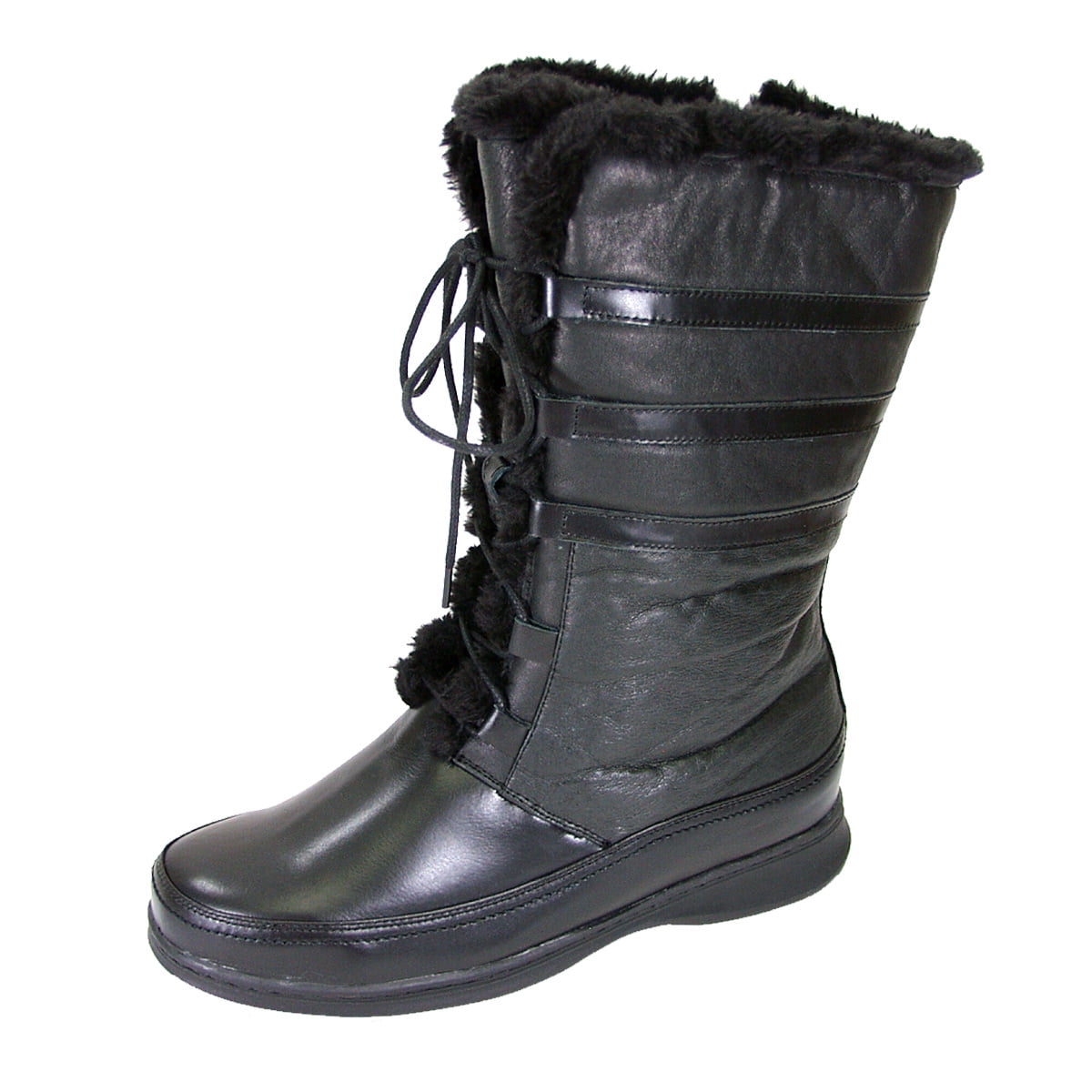 womens extra wide work boots