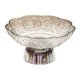 thumbnail image 3 of Frutero con pedestal, frutero con base, bandeja de cocina, mesa de comedor creativa Blanco y Plata, 3 of 9