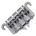 thumbnail image 2 of 3 Point 4 String Bass Bridge Tailpiece Zinc Alloy Bridges With Saddle Replacement Parts For Style Bass,silver, 2 of 5