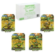 Teenage Mutant Ninja Turtles: Classic 4 2003 Turtles 4-Pack Figure Bundle by Playmates Toys