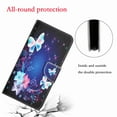 thumbnail image 6 of Allytech Wallet Case for Apple iPhone 14 Pro Max, Shockproof for Women Premium PU Leather Flip Cover with Lanyard Card Holder Stand Protective Phone Case, Butterfly, 6 of 6