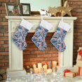 thumbnail image 7 of Ryvnso Christmas Stockings Birds and Christmas Candy 17.7" Large Stocking Decoration 1 Pack, 7 of 7