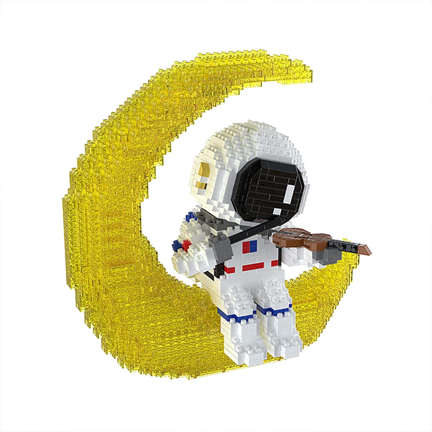 Astronaut Mini Building Sets, Micro Blocks Cool Small Toys with