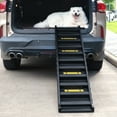 thumbnail image 3 of COZIWOW Heavy Duty Portable Folding Large Medium Dog Ramps for Car, SUV, Truck,Black, 3 of 14