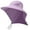 Purple, variant on Yesbay Unisex UV Cap Summer Outdoor Fishing Climbing Sun Hat with Neck Flap