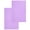 Plum Orchid, variant on Purple Kitchen Dish Towels for Drying Dishes Set of 3, Geometric Vertical Striped Solid Rainbow Waffle Weave Microfiber Hand Tea Bathroom Towels Quick Dry & Absorbent Towel 12x12