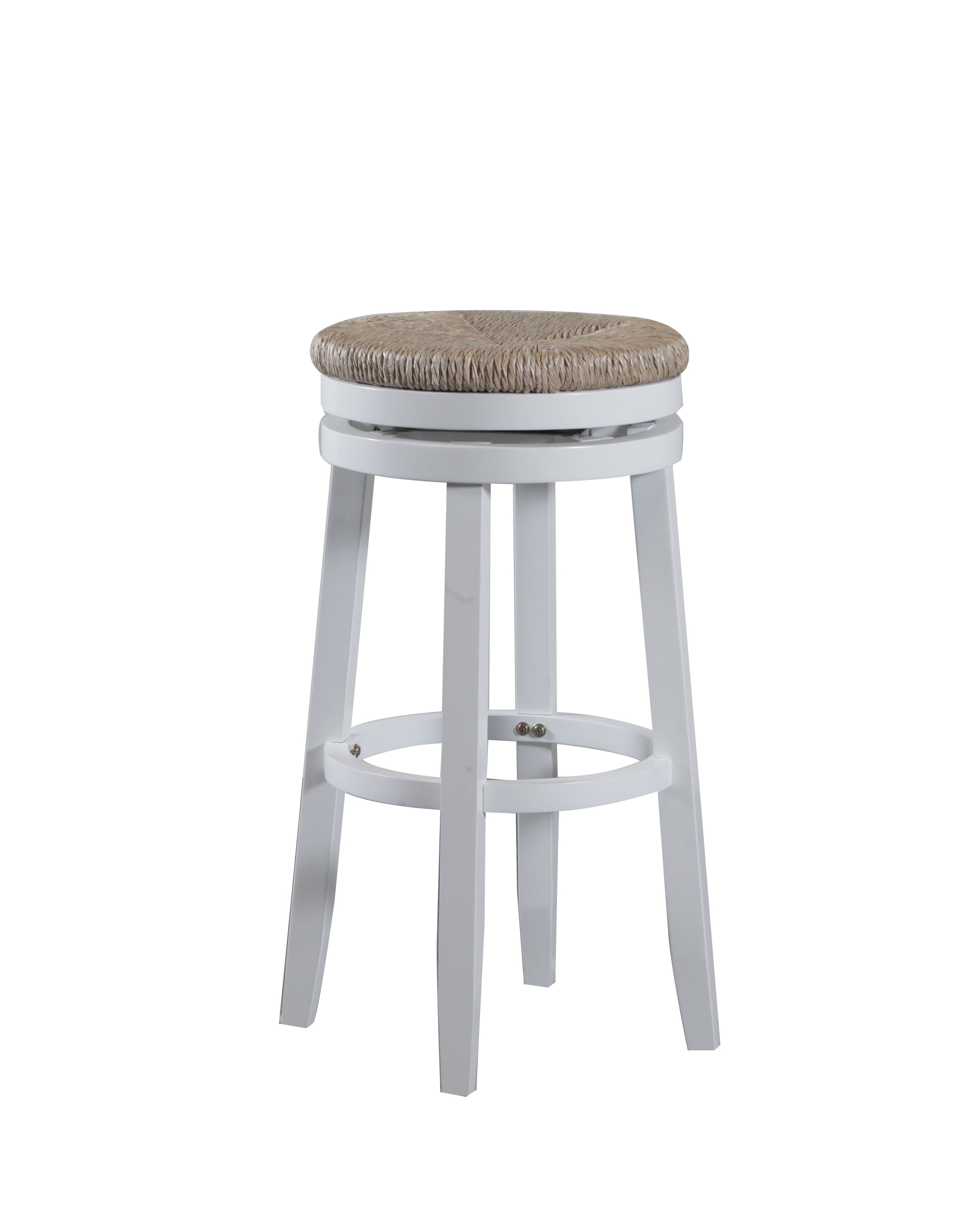 Powell Morgan Bar Stool White Com