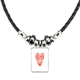 thumbnail image 1 of esta crema a mi café. collar a mano colgante de cuerda de cuero Unbranded M, 1 of 3