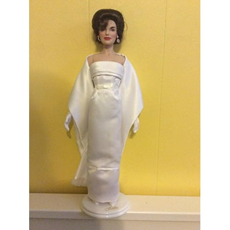 Franklin Mint Coin Collection - Collectors Item By Franklin Mint the Jackie Doll & the White Satin Gown Ensemble