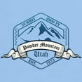 thumbnail image 3 of CafePress - Powder Mountain Ski Resort Utah T Shirt - Men's Classic Graphic T-Shirt, 3 of 4
