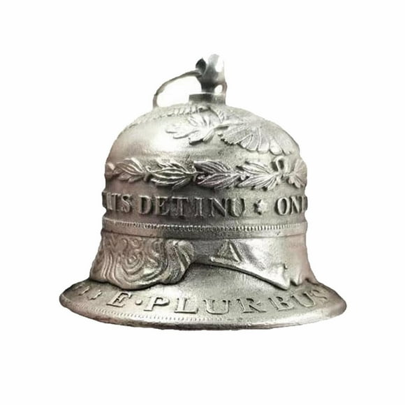 Clearance! Silver Bell Halloween Witch Bells Decorations Antique Metal Hanging Bell Ornaments Vintage Bell For Halloween Christmas Home Decor Craft Ornaments