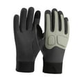 thumbnail image 2 of Guantes Motocicleta Guantes Fleece Interior Pantalla Táctil Función Antideslizante Ajustable para Conducción Motocicleta Hombres Mujeres Protección Fr Verde grisáceo, 2 of 8