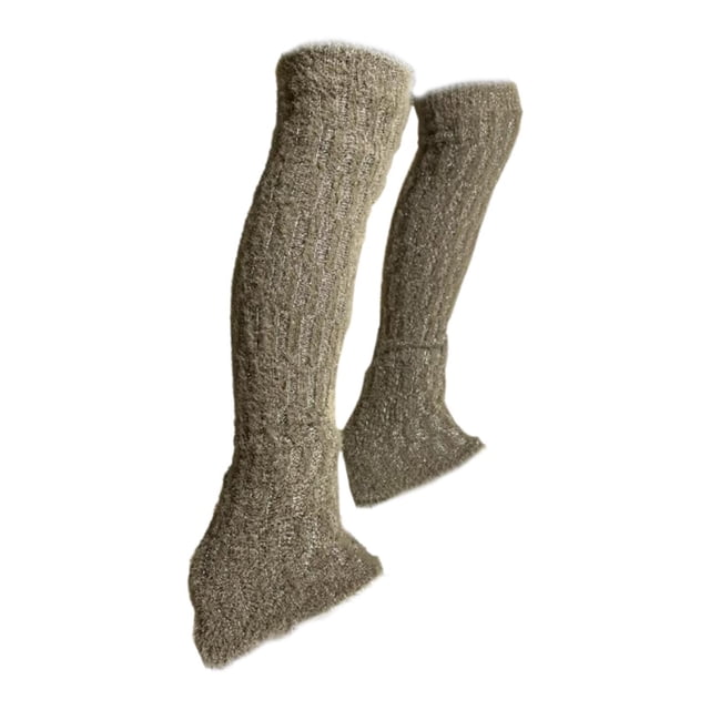 Patinando calentadores de piernas calcetines para mujeres para mujeres cubiertas de piernas gruesas mantenga calcetines calientes altos altos calentad