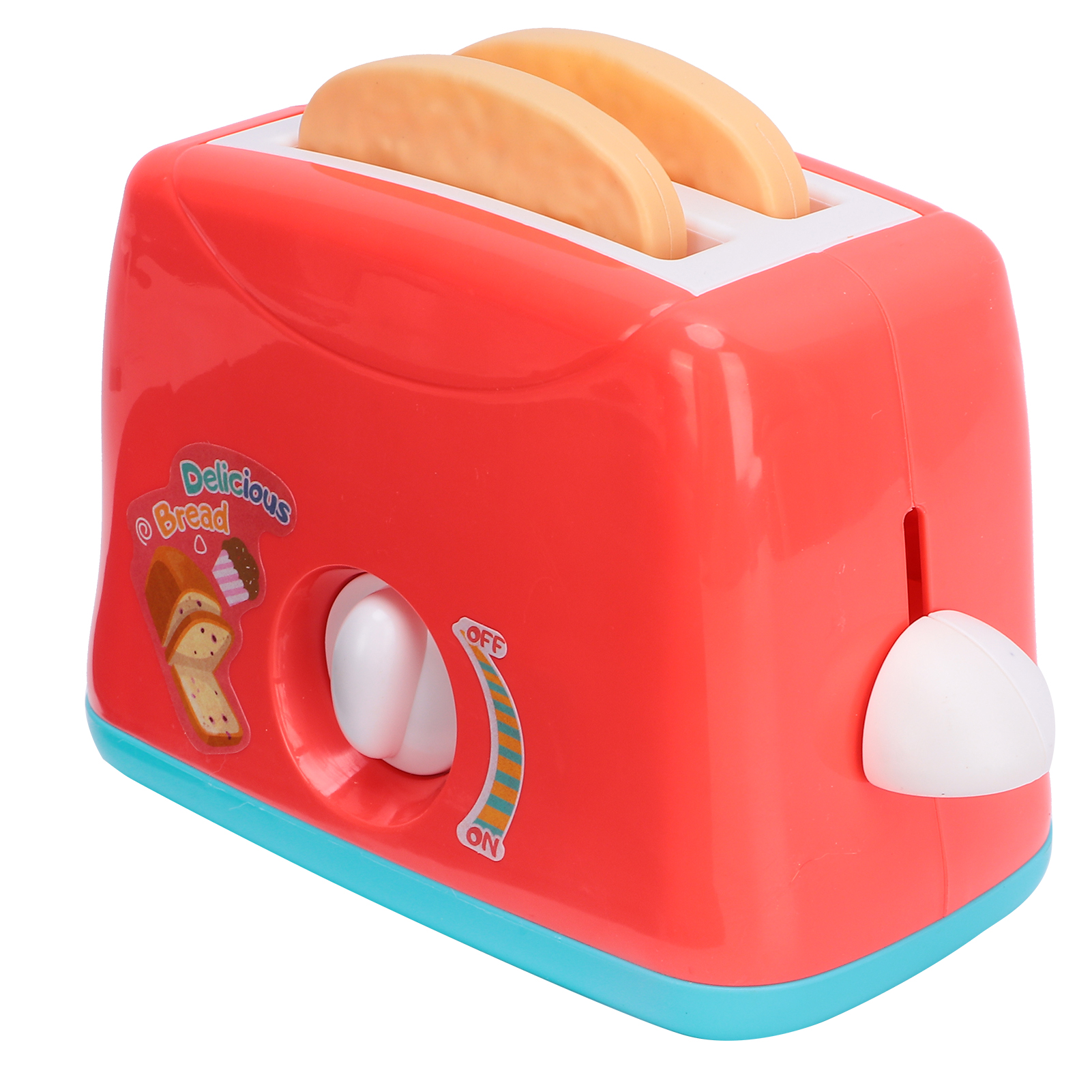 Wanningst PopUp Toaster Play Toy Kitchen Bread Maker Model Toy Pretend ...