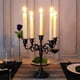 thumbnail image 4 of Candelabro Vintage, Candelabro De 5 Brazos, Candelabros Para Velas De Pilar, Candelabro Gótico, Elegante Candelabro Para Bodas, Iglesias, Comedores, Decoración Del Hogar, 4 of 7