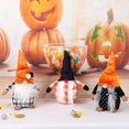 thumbnail image 4 of Autumn Holiday Plush Gnomes Figure Plush Fabric Thanksgiving Harvest Halloween Table Centerpieces Decorative Accent Multicolor, 4 of 4