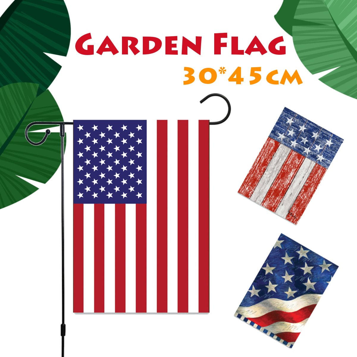 United States Decorative Garden Flags Indoor Outdoor American Flag