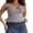 Light Brown, variant on Women's Trendy Cap Sleeve Tops Summer Deep V Neck Stripe/Dot Print Slim Bandage Tees