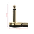 thumbnail image 4 of 1/4" 6.35mm Mono Plug Flat Male Guitar Effects Pedal Connector, 4 of 8