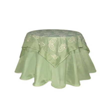 UPC 257554438906 product image for Pack of 2 Beautiful Classic Flying Butterflys Green and Beige Table Topper 54 | upcitemdb.com