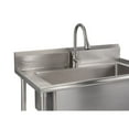 thumbnail image 5 of TRINITY EcoStorage® 32x16 Stainless Steel Utility Sink w/Pull-Out Faucet, 5 of 11