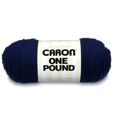 UPC: 0057355383333 | CARON ONE POUND YARN (454G/16OZ) MIDNIGHT BLUE