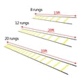 thumbnail image 2 of Agility Ladder Speed Training Equipment Set Improves Coordination, Speed ,Power 4M 8Joint, 2 of 7