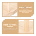 thumbnail image 2 of Soporte para toallas de papel de cocina Soporte para toallas de papel para el hogar Soporte de madera para rollos de papel de cocina, 2 of 7