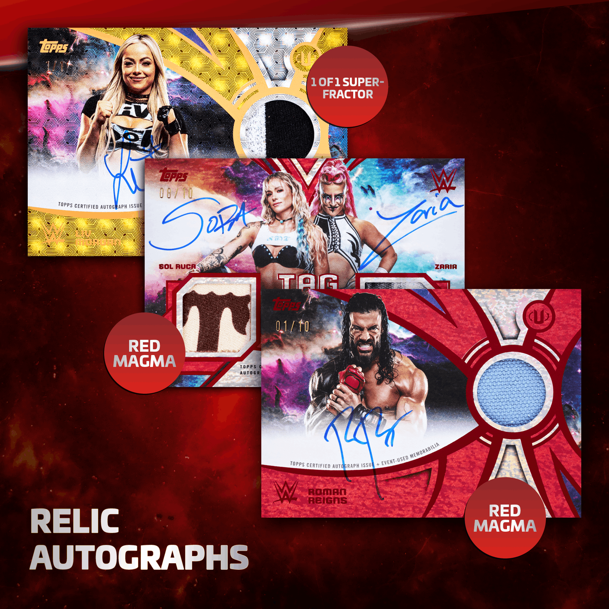 2026 Topps WWE Universe Trading Cards Mega Box