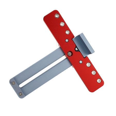 

Pull Punch Locator Cabinet Hardware Doweling Jig High Hardness Accurate Small Aluminum Alloy Material For Door