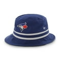 thumbnail image 1 of Men's Toronto Blue Jays Striped Bucket Hat - One Size, 1 of 3