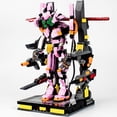thumbnail image 3 of Neon Genesis EvangelionEVA-01 TIPO DE PRUEBA niños y niñas nuevo bloque de construcción de plástico partícula hecho a mano modelo mecha conjunto completo, 3 of 4