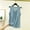 Light Blue, variant on Jerdar Women Plus Size Tank Tops Casual Sleeveless Crew Neck Pleated Front Flowy Loose Camisoles Cami Shirts Blouses XL