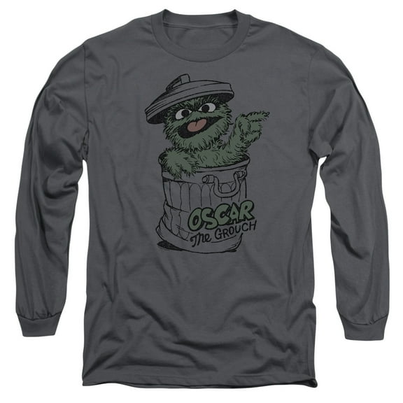 Sesame Street - Early Grouch - Long Sleeve Shirt - Small