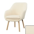 thumbnail image 3 of Convenience Concepts Take a Seat Charlotte Wingback Sherpa Accent Armchair, Sherpa Creme, All Ages, 3 of 11
