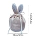 thumbnail image 3 of Apmemiss Clearance Easter Bunny Gift Bags Rabbit Ear Velvet Bags with Drawstrings Bunny Gift Pouches Bunny Party Favors for Baby Kid Basket Party Supplies Candy Treat Jewelry Cookie Snack Packing, 3 of 6