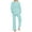 Sky Blue, variant on Tnhcen Women's Long Sleeve Pajamas Set Casual Sleepwear Outfits Loose Top and Pants Homewear S-3XL
