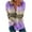 Purple, variant on Honeeladyy Womens Sweatshirts Trendy ,Womens Tops Fall Long Sleeve Loose Pullover Shirt Dressy Casual Ladies Striped Crewneck Sweatshirts #Fa-Pink-M