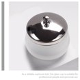thumbnail image 3 of Multi Color Glass Nail Art Bowl with Lid for Manicure Care Tool and Storage Use 1 Piece, 3 of 9