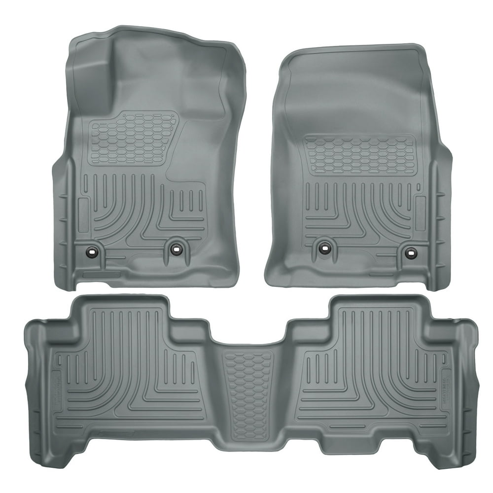 Husky Liners Front & 2nd Seat Floor Liners Fits 1418 GX460, 1318