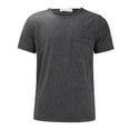 thumbnail image 5 of Hontri Men T Shirts Men's Post Shoulder Recovery Shirts Full Tear Long Sleeve Snap Chemo Port Access Shirt Grey Xl, 5 of 9
