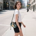 thumbnail image 5 of FORMRS Mini Crossbody Bag for Women Adjustable Shoulder Rope Travel Casual Phone Purse, Dinosaur at Night, 5 of 7