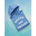 thumbnail image 3 of Brave And Wild Wildflower Hoodie Women -Image by Shutterstock, Female Small, 3 of 4